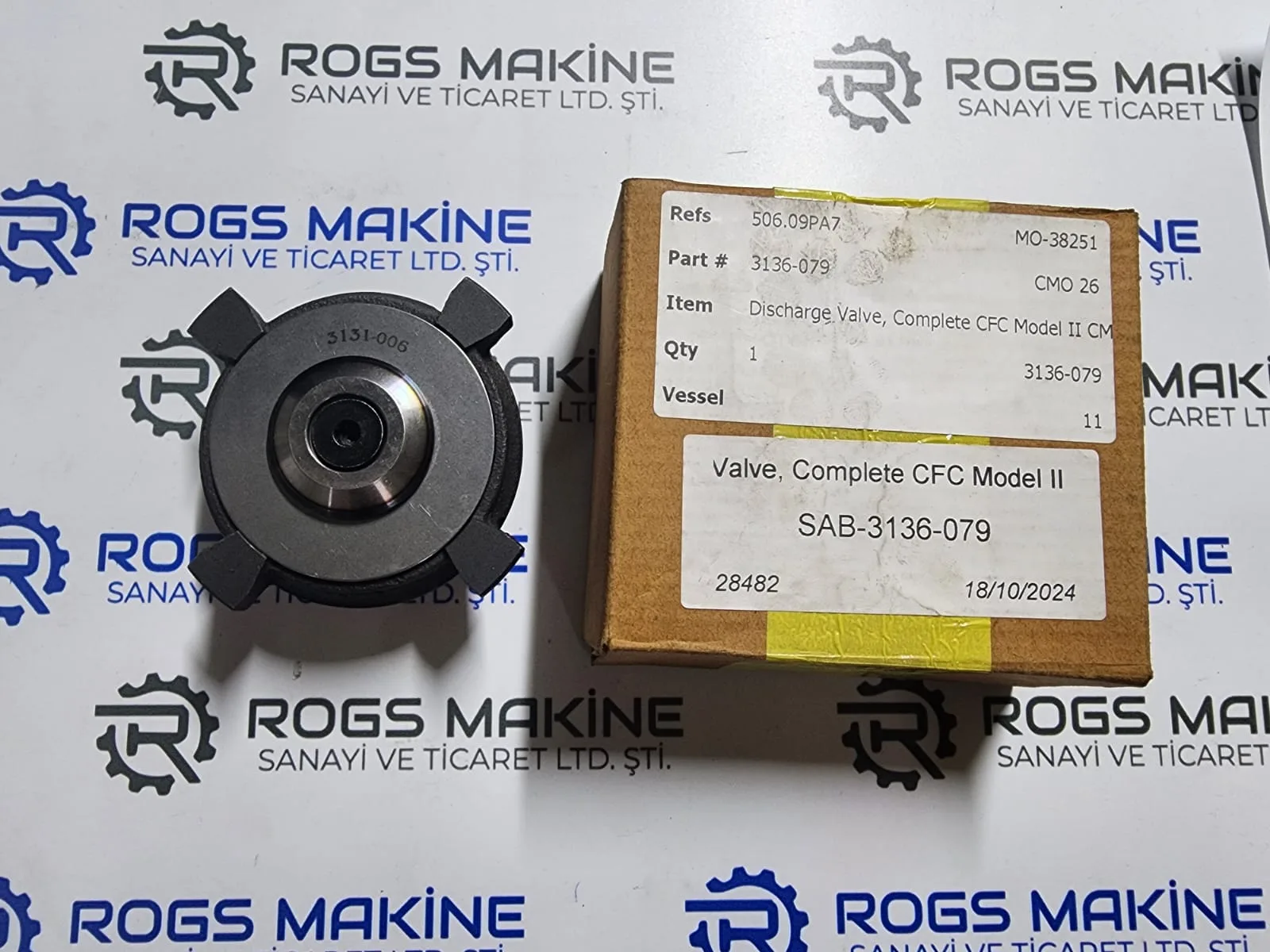Sabroe Valve Complete 3136-079