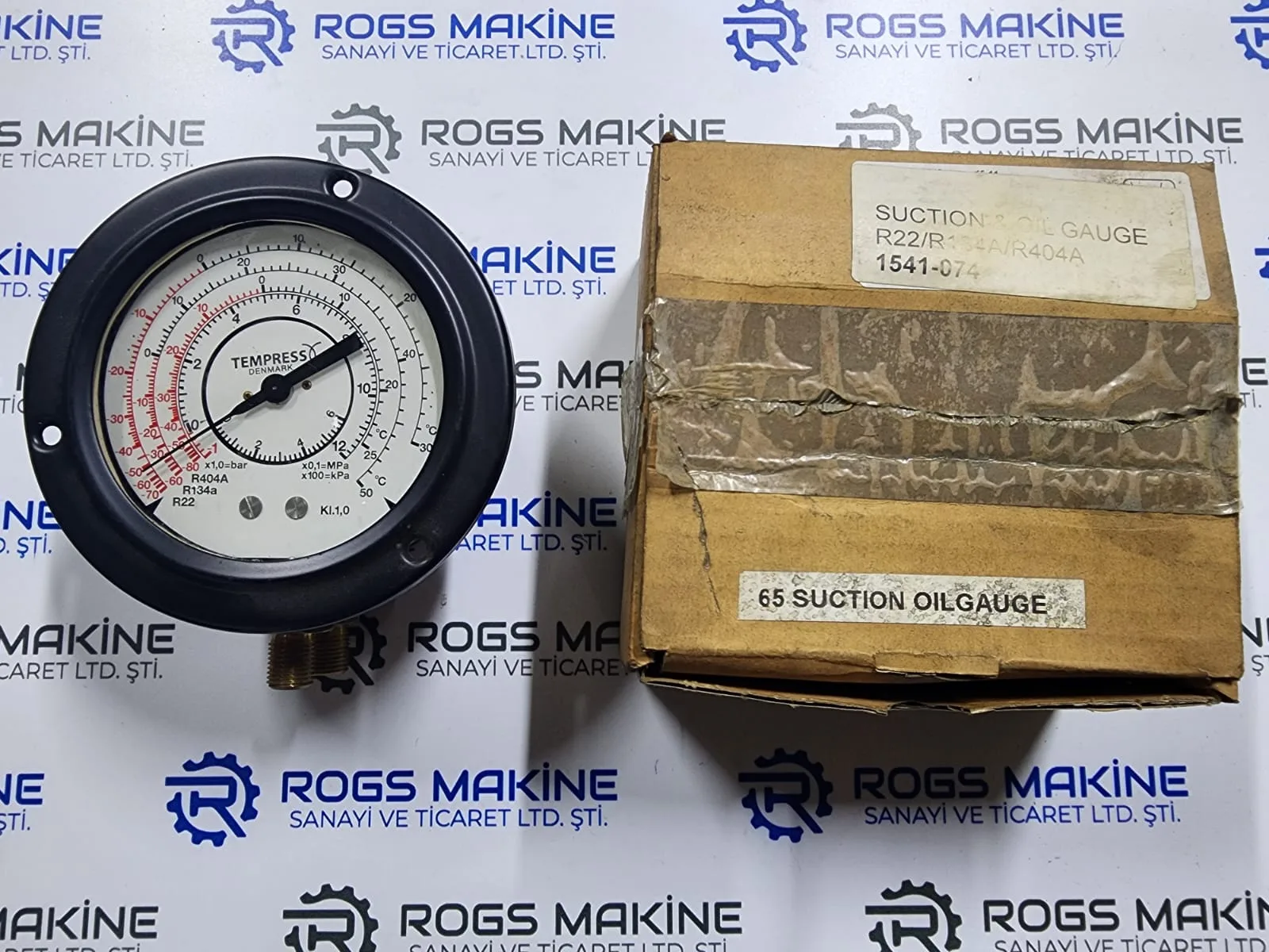 Tempress Suction Oil Gauge 1541-074
