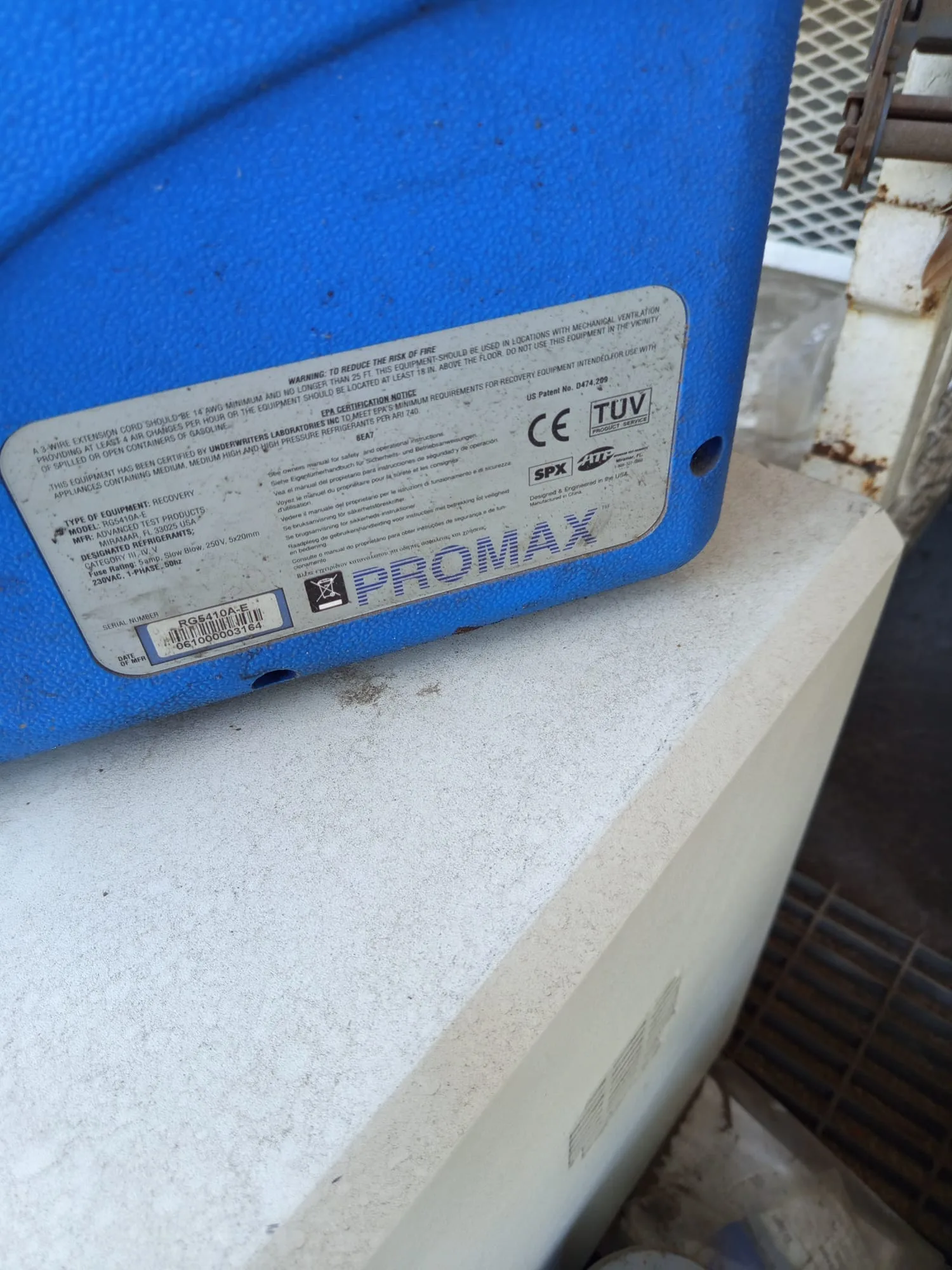 Promax RG5410A Soğutucu Gaz Geri Kazanım Cihazı
