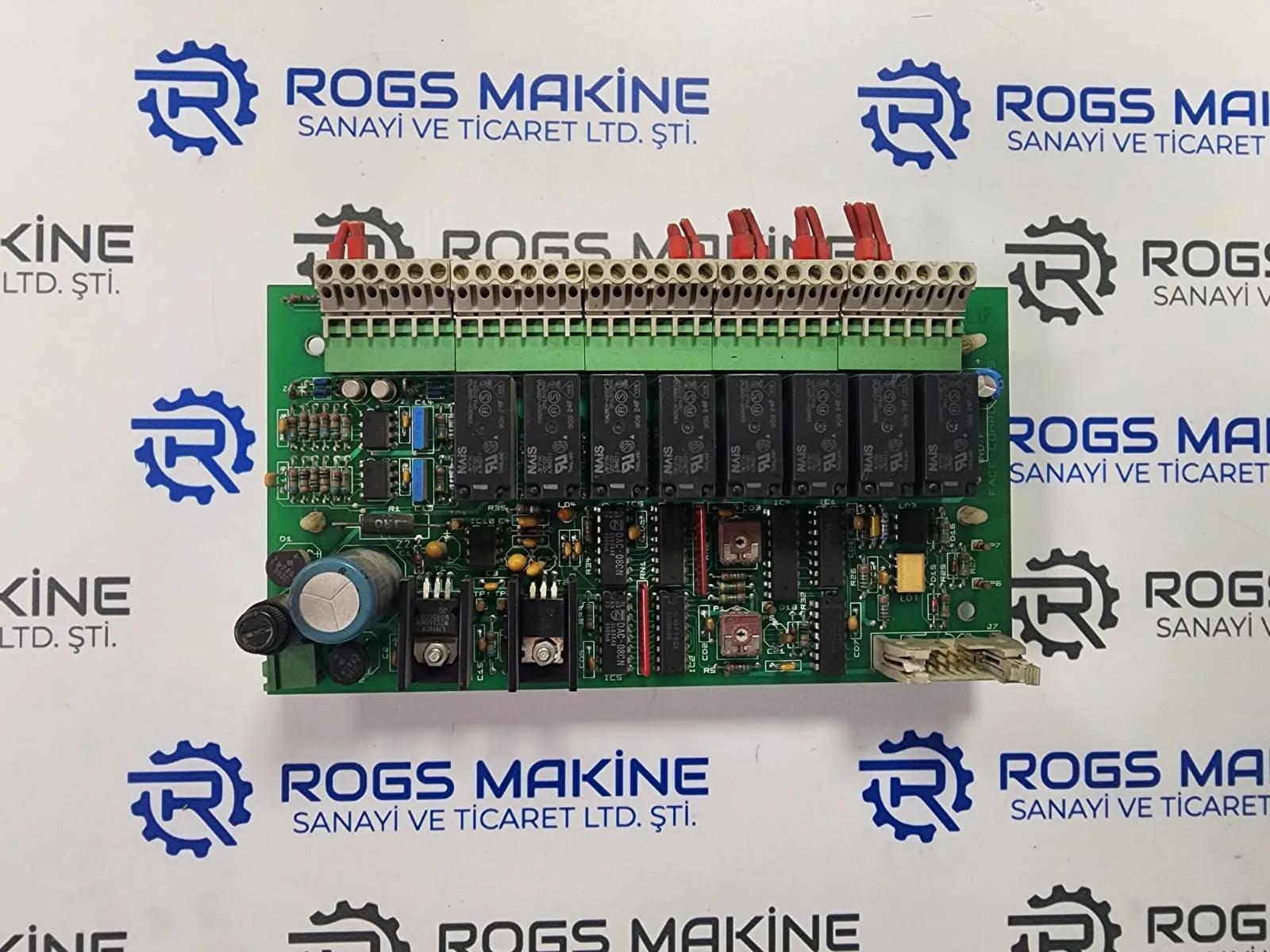 FACE Components 8RS 2ANA L Relay Output Control Board
