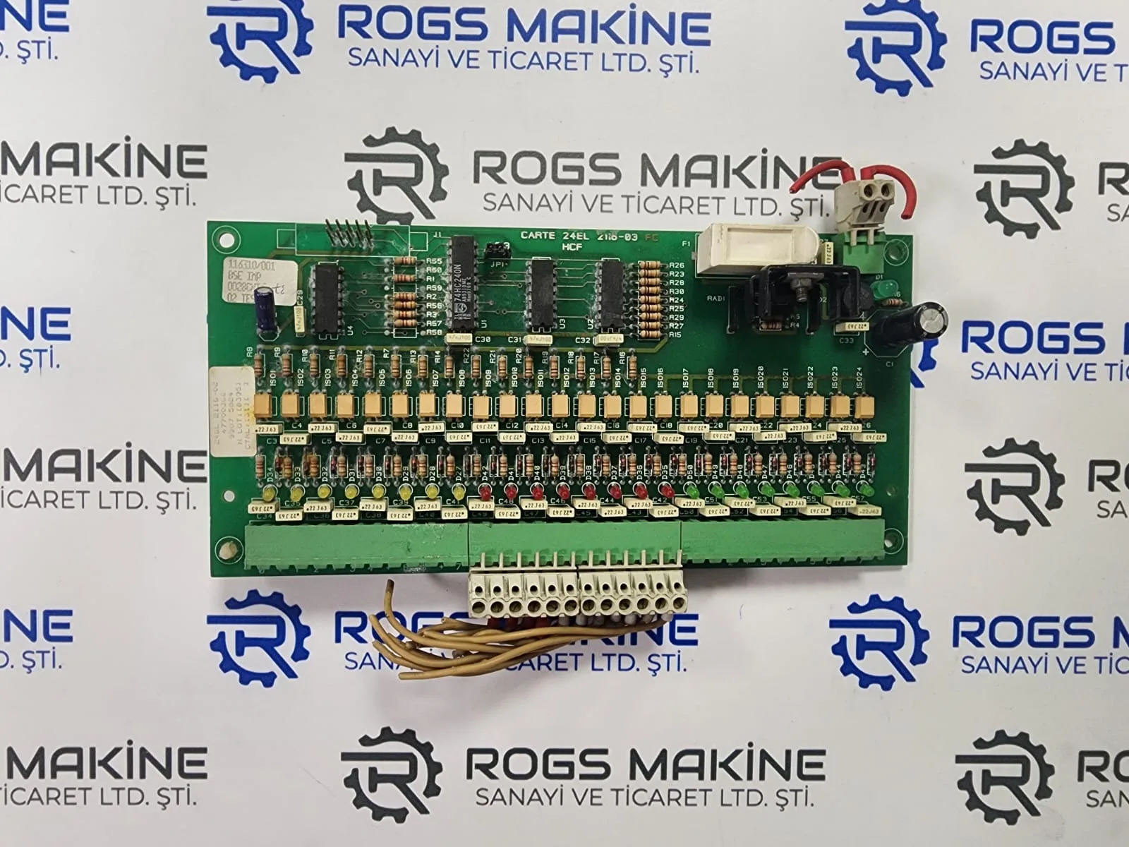 CARTE 24EL 2116-03 FC Input Monitoring Board