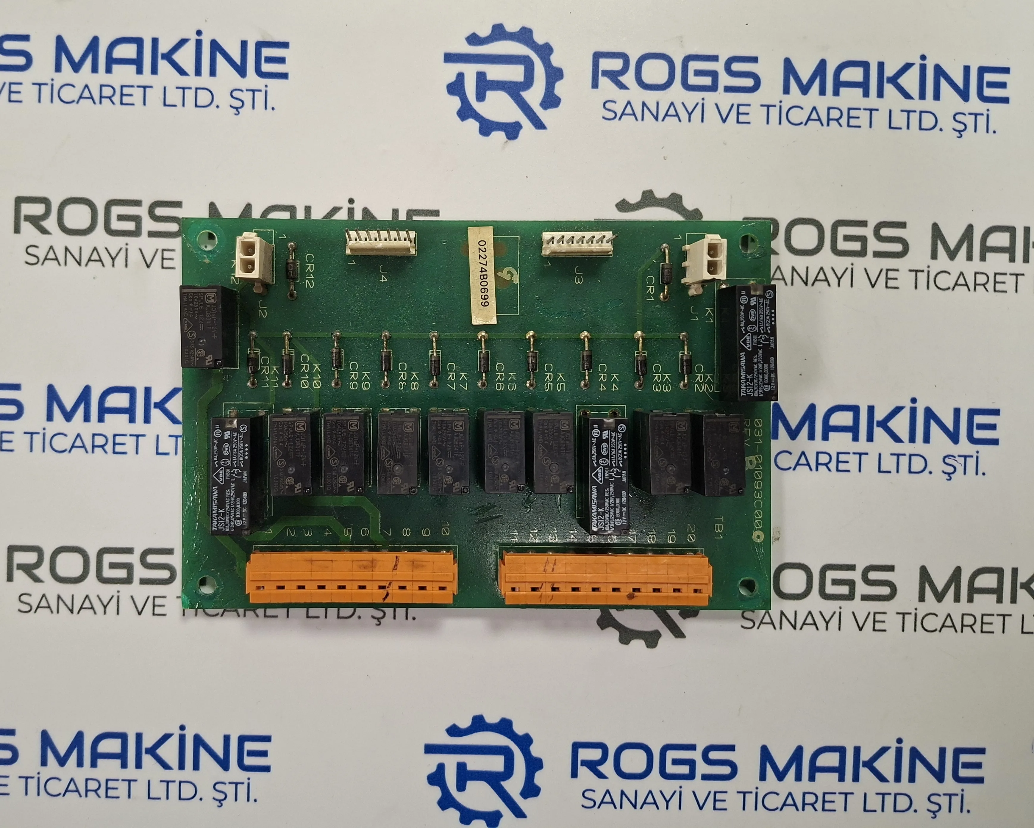 York 031-01093C000 Relay Output Board