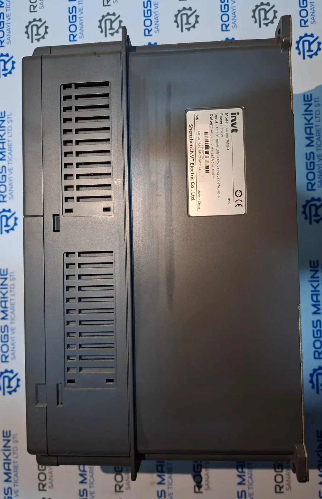 INVT Goodrive 100 GD100-7R5G-4 AC Drive - G&ouml;rsel 2
